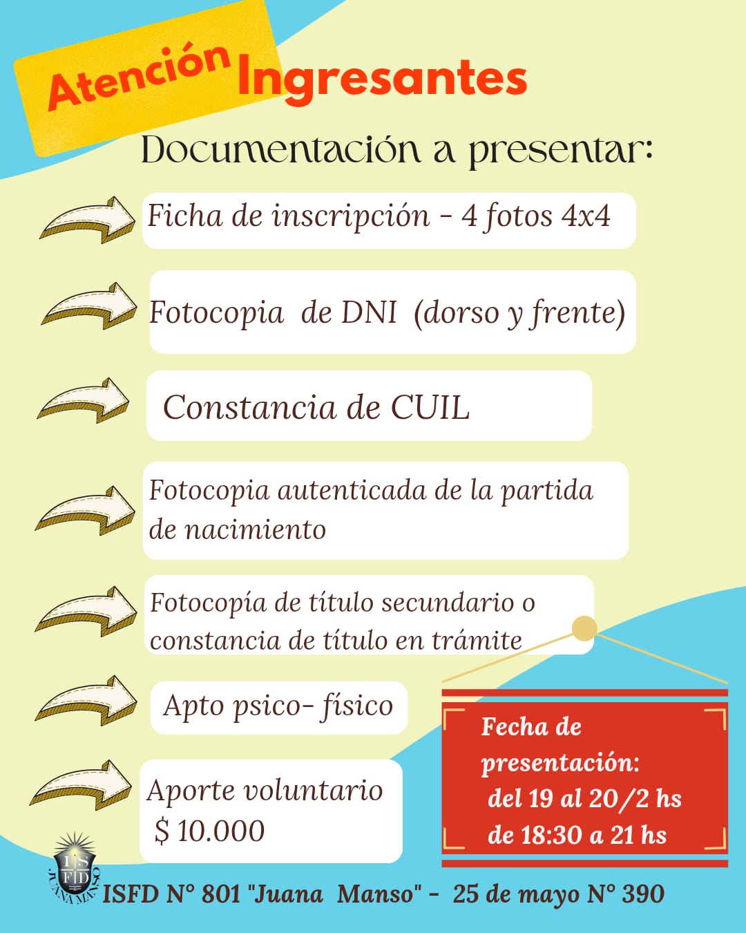 Formulario de inscripción